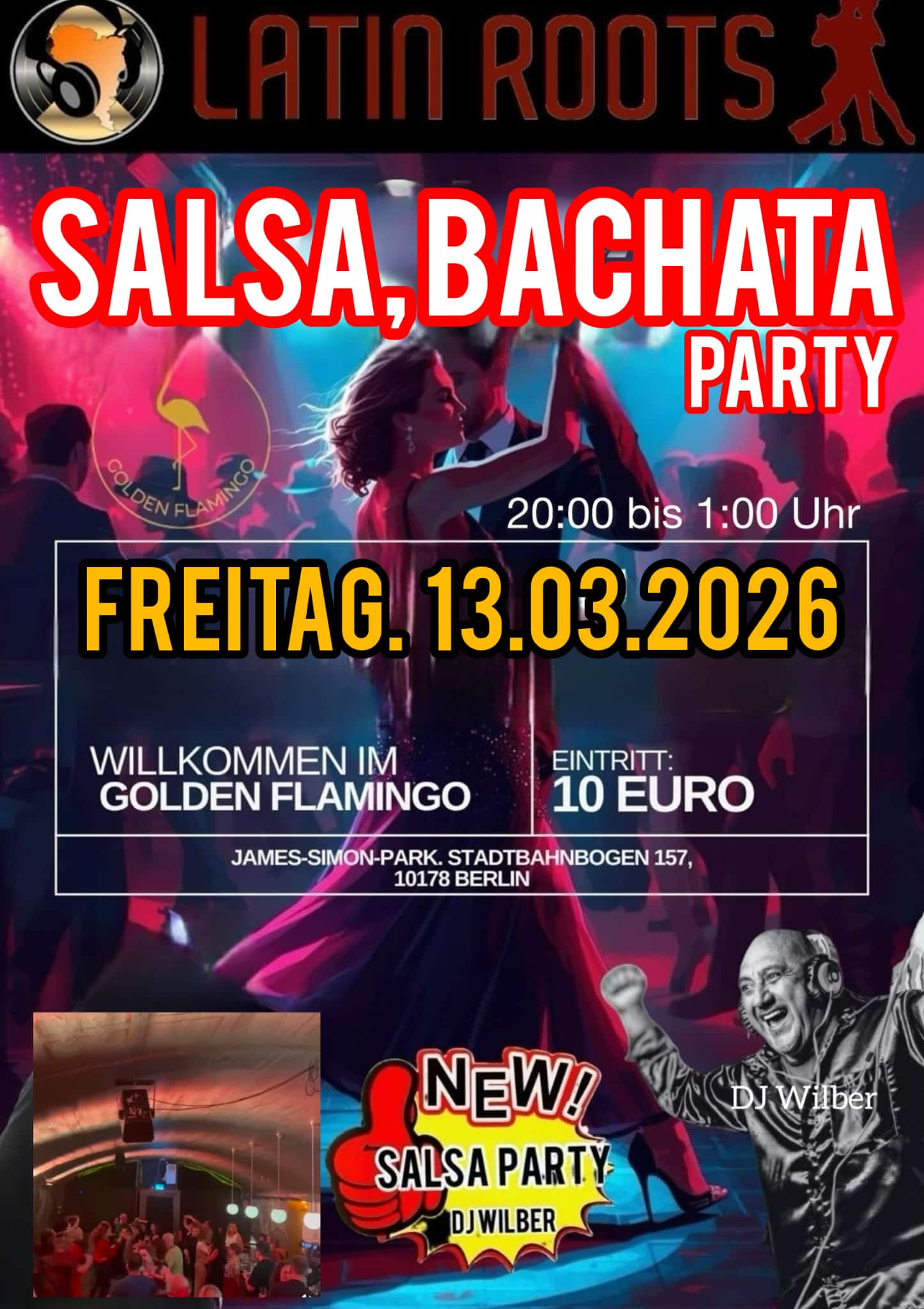 Salsa Dura in Berlin mit DJ Wilber & DJ Flori
