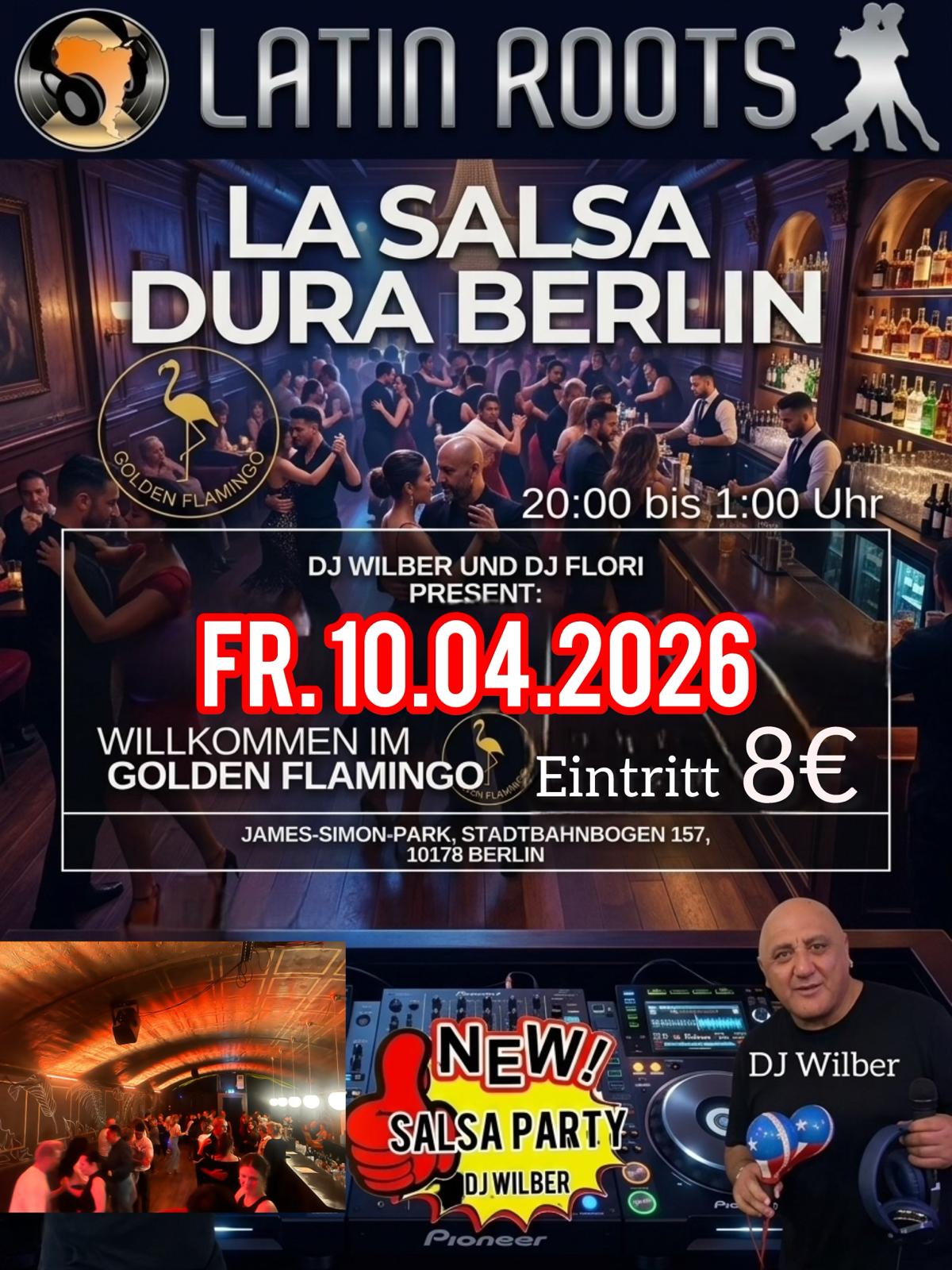 Salsa Dura in Berlin mit DJ Wilber