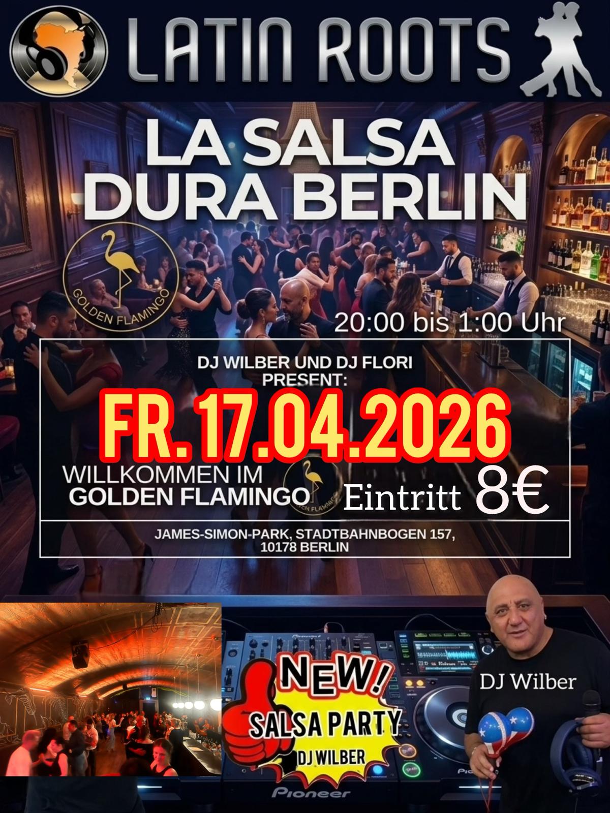 Salsa Dura in Berlin mit DJ Wilber