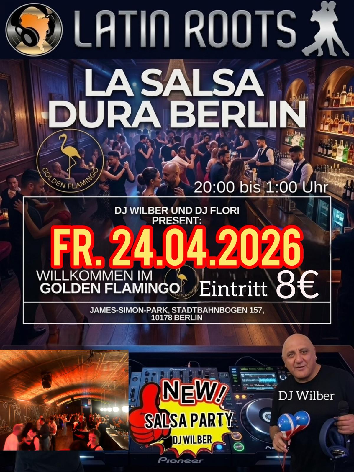 Salsa Dura in Berlin mit DJ Wilber
