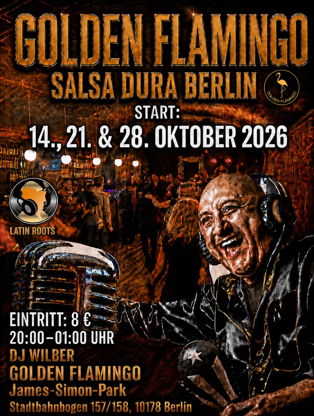 Salsa Dura in Berlin mit DJ Wilber